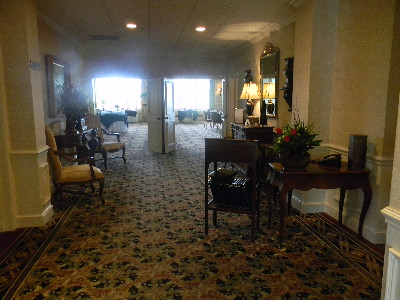 As you enter the Main Clubhouse